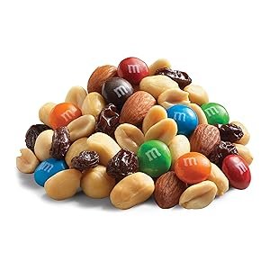 snacks peanuts nuts high protein nutrition salted trail mix roasted cocktail