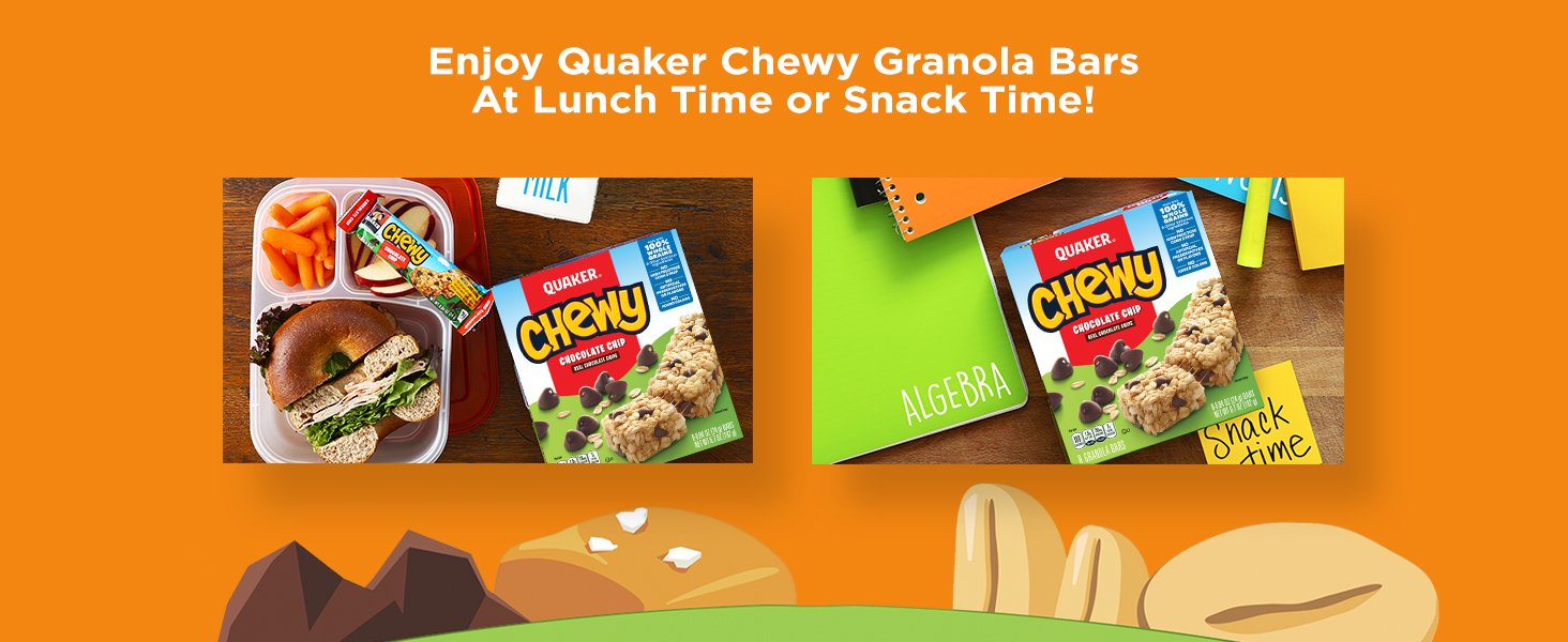 quaker chewy granola bars