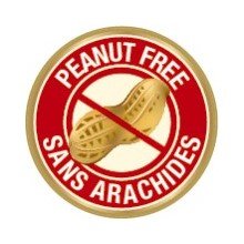 Peanut Free Sans Arachides Logo